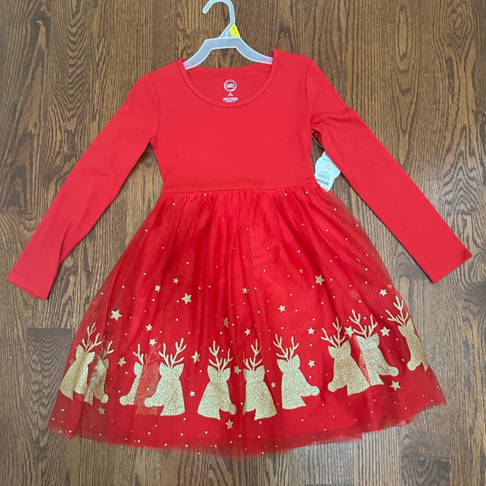 Size M (7/8) - Christmas Holiday Dress